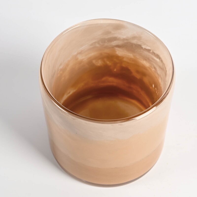 ByOn Calore lyslykt M 15 cm Aprikos