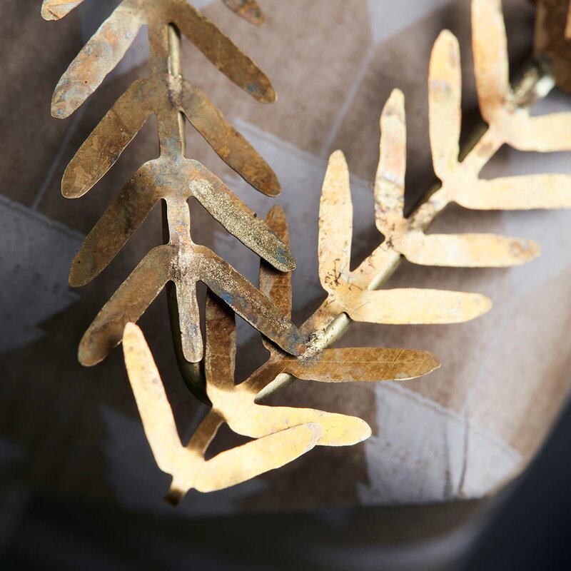 House Doctor Lamet julepynt 10 cm messing