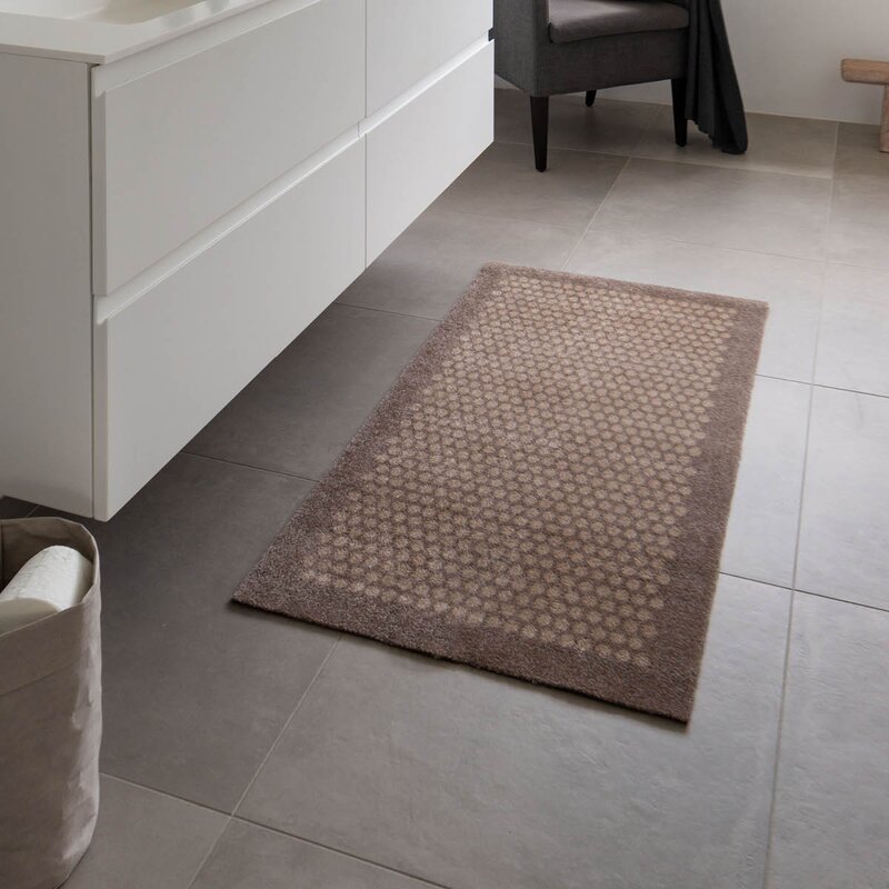 Tica Copenhagen Dot gulvmatte 120x67 cm beige