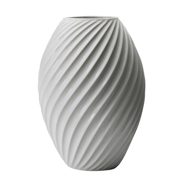 Morsø River vase 26 cm hvit