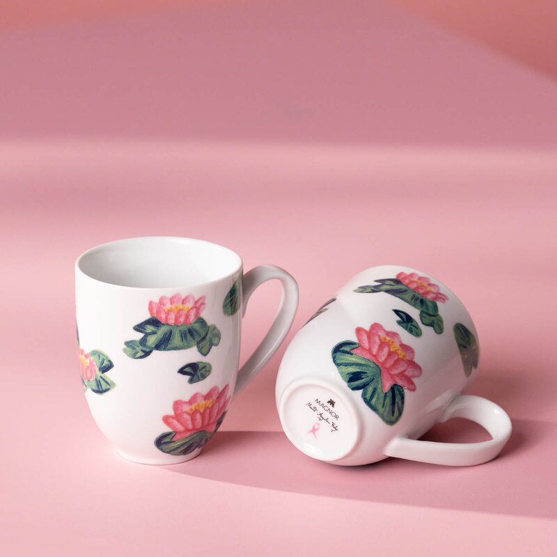 Magnor Rosa Sløyfe 2026 kopp 35 cl rosa