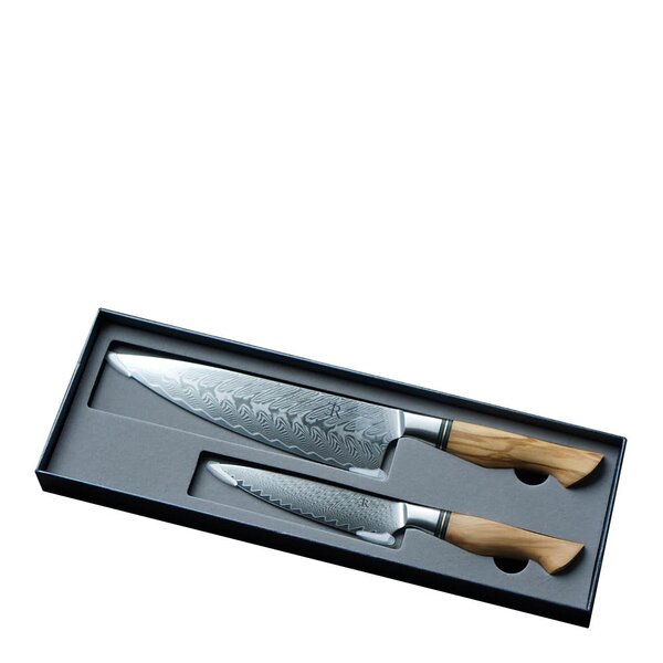 Ryda Knives Ryda Knives ST650 gavesett med kokkekniv & universalkniv