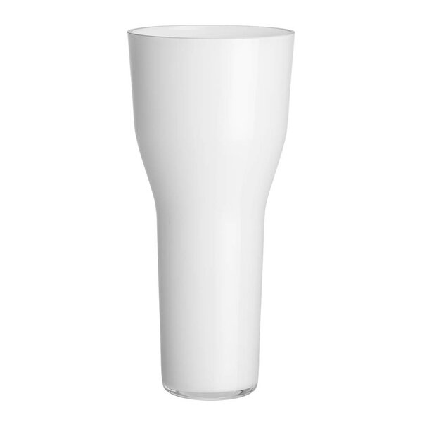 iittala Solare høy vase 12x26 cm hvit