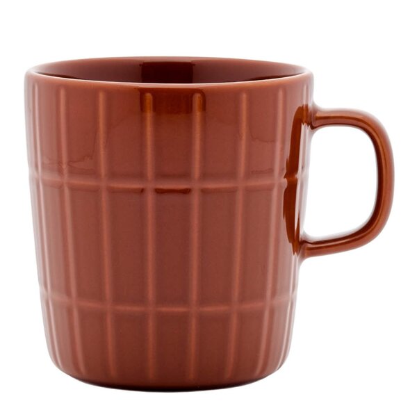 Marimekko - Oiva Tiiliskivi krus 40 cl kastanje