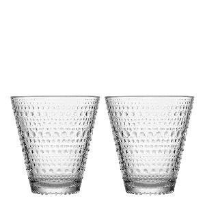 iittala Kastehelmi vannglass 2 stk klar