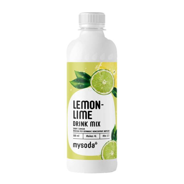 MySoda – Drinkmix smak Sitron og Lime 500 ml