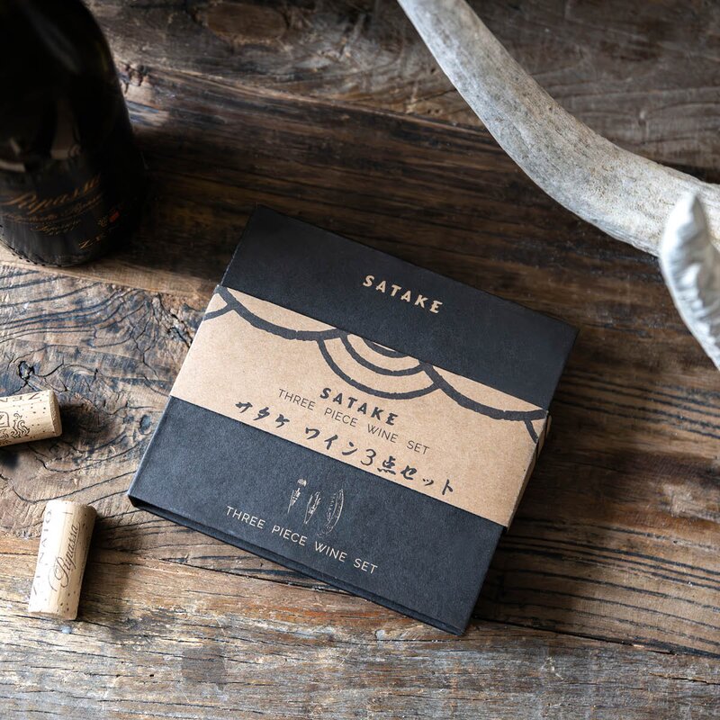 Satake 3-delt vinsett akasie