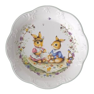 Villeroy & Boch Spring Fantasy Picnic skål 33 cl grønn/hvit