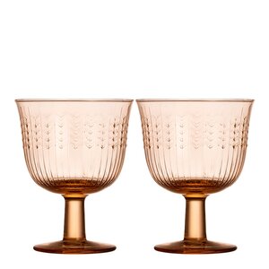 Rörstrand Swedish Grace glass m/stett 25 cl 2 stk Jubilee