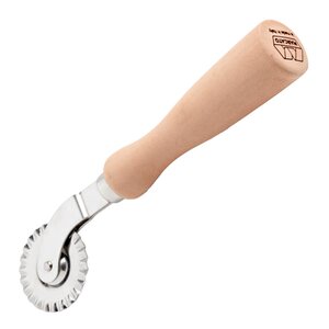 Marcato Pastakutter tannet rustfritt stål/tre