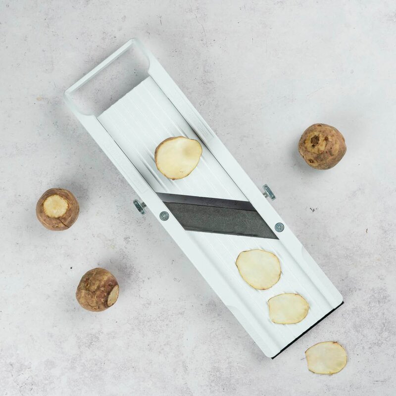 Benriner Mandolin 6,4 cm hvit