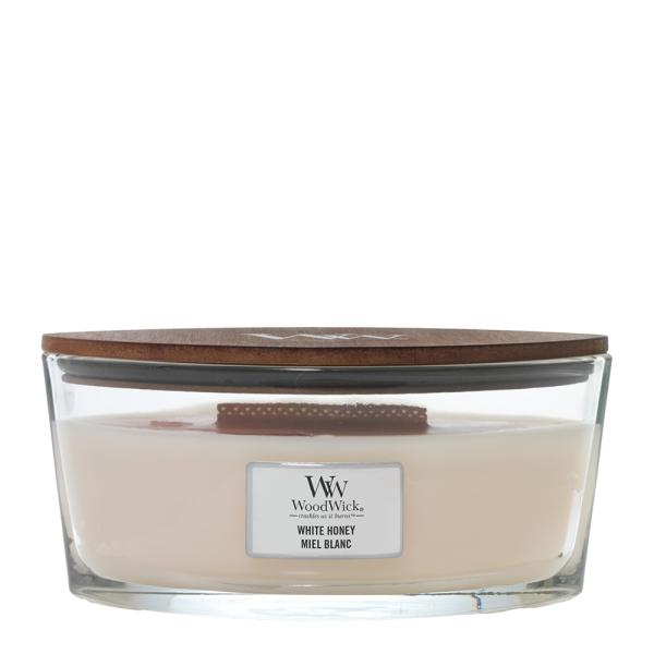 WoodWick – Ellipse duftlys white honey