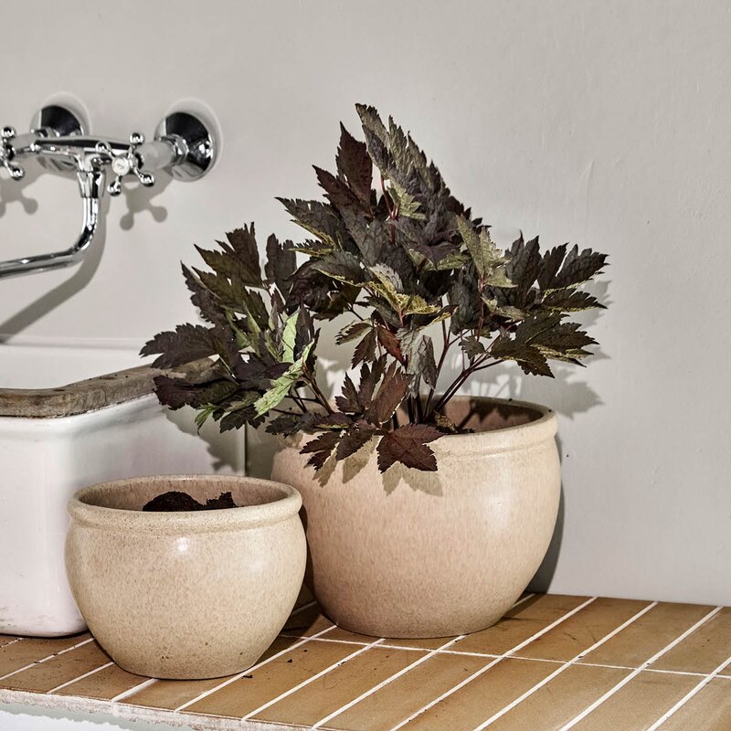 House Doctor Vale potte 2 stk beige