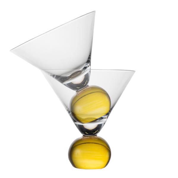ByOn Spice glass 2 stk 24 cl gul