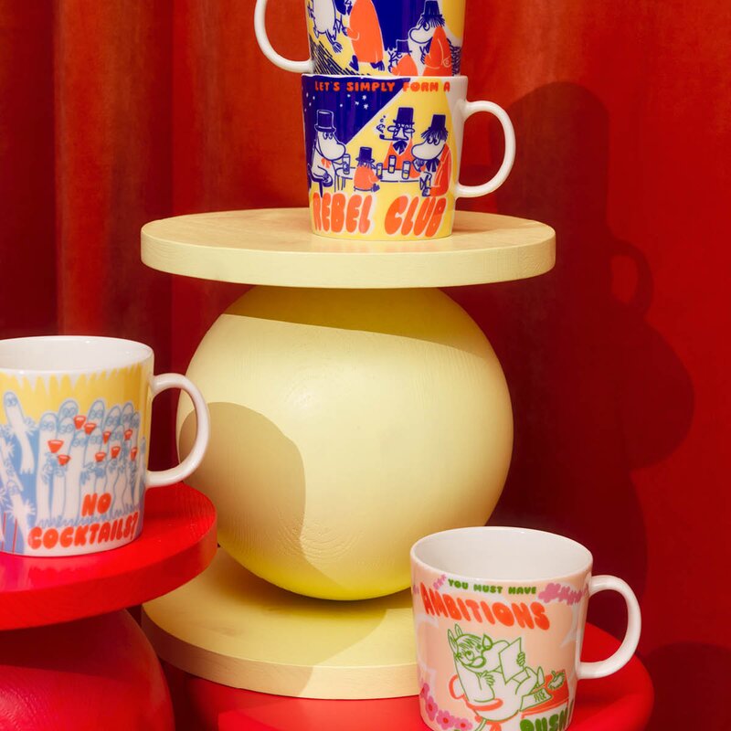 MoominArabia Mummikopp Rebel Club 40 cl Party Queue