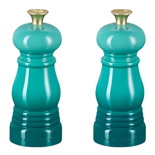 Le Creuset Salt- og pepperkvern sett 11 cm Bleu Riviera 