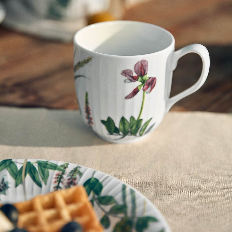 Kähler Hammershøi Summer krus 33 cl coastal flower