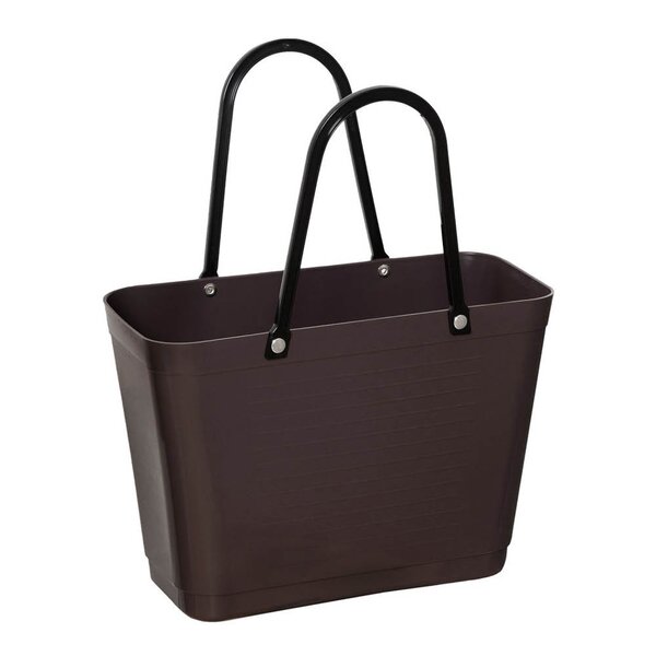 Hinza Green Plastic veske liten 7,5 L brun