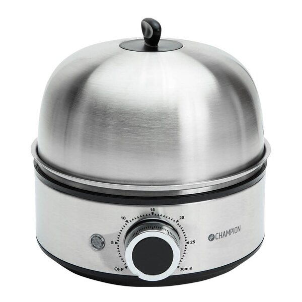 CHAMPION Eggekokertimer 7 egg EB600 rustfritt stål