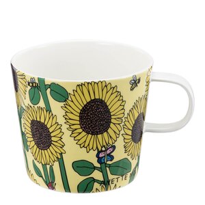 Modern House Anette Moi krus 27 cl solsikker gul/flerfarget
