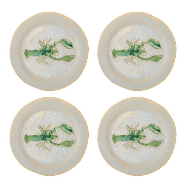 Creative Collection Hadden tallerken 21 cm 4 stk grønn