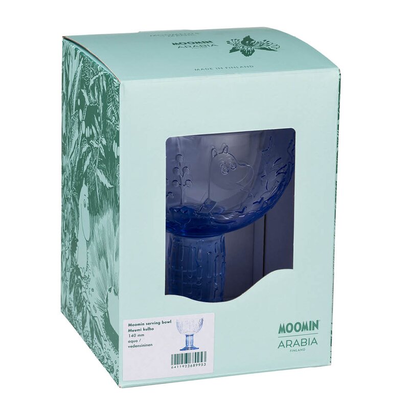 MoominIittala Mummi skål 14 cm aqua