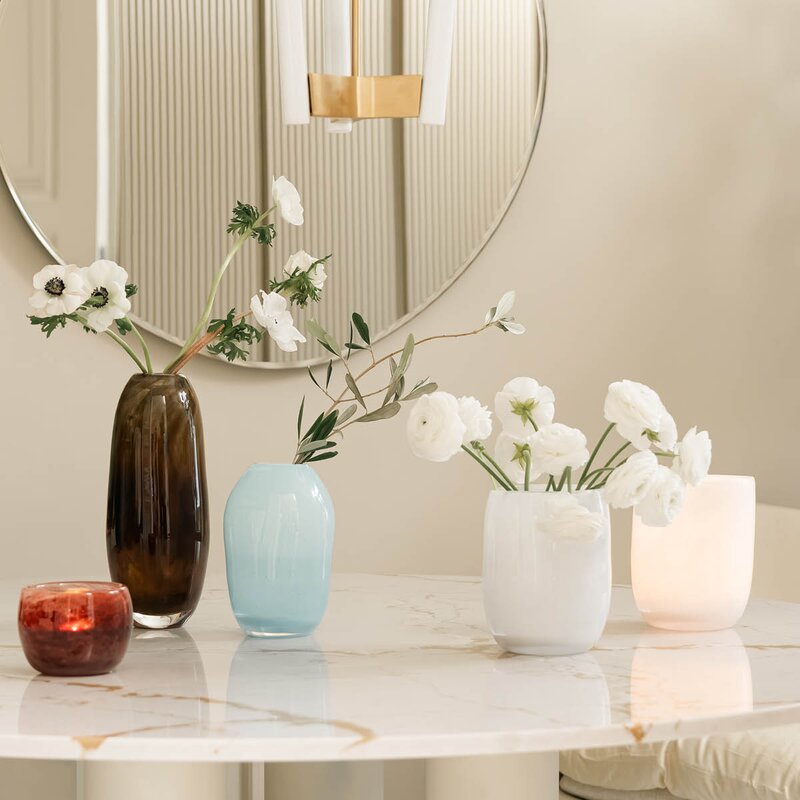 Magnor Lumo vase 30 cm brun