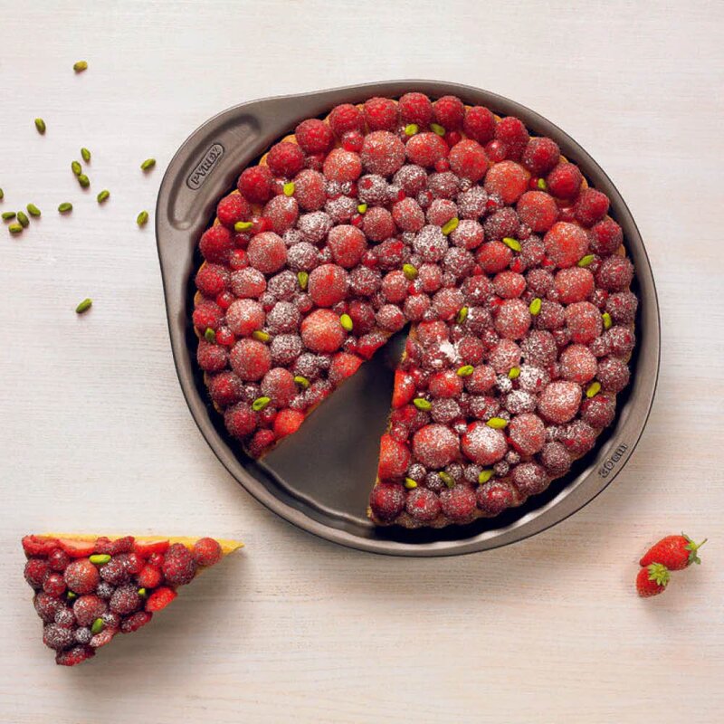 Pyrex Asimetria paiform 30 cm mørk grå