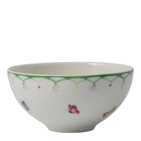 Villeroy & Boch - Colourful Spring skål 11 cm hvit/grønn
