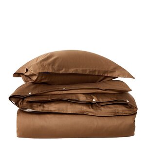 Lexington Sengesett 200x220 cm bomullssateng ensfarget fudge