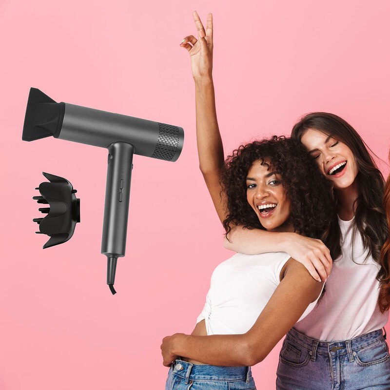 Hâws Beauty Hårføner med diffuser 2000W grå