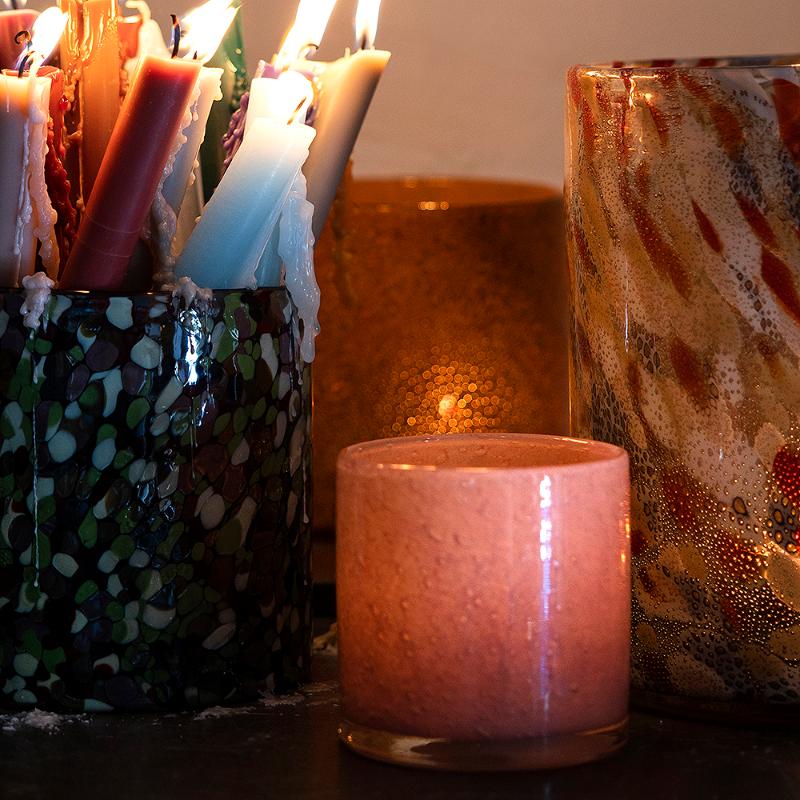 ByOn Calore lyslykt 10x10 cm korall