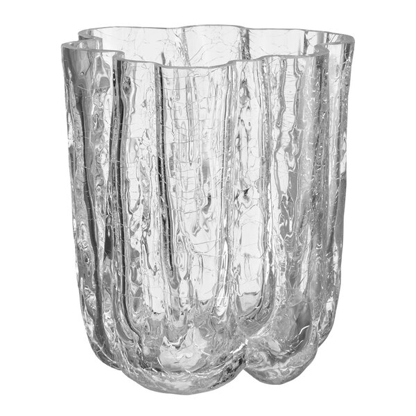 Kosta Boda – Crackle vase 12 cm klar