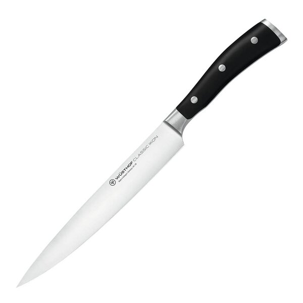 Wüsthof - Classic Ikon trancherkniv 20 cm svart