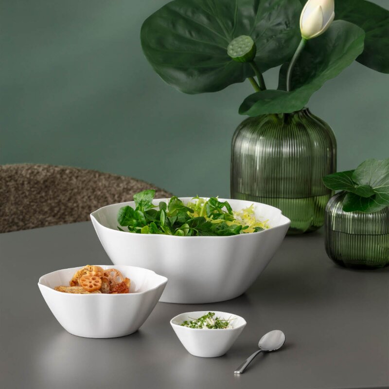 Villeroy & Boch Pura salatskål 1,8L hvit
