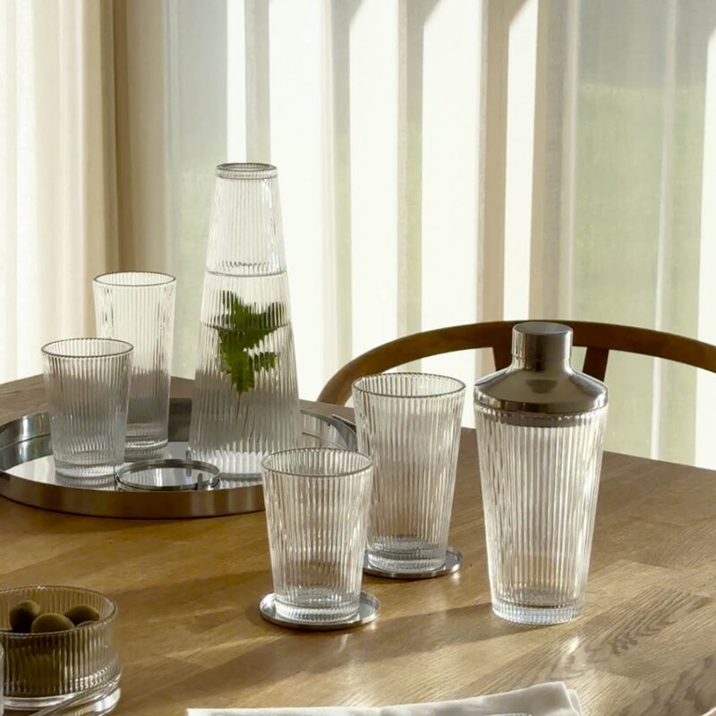 Stelton Pilastro drikkeglass 35 cl 4 stk klar