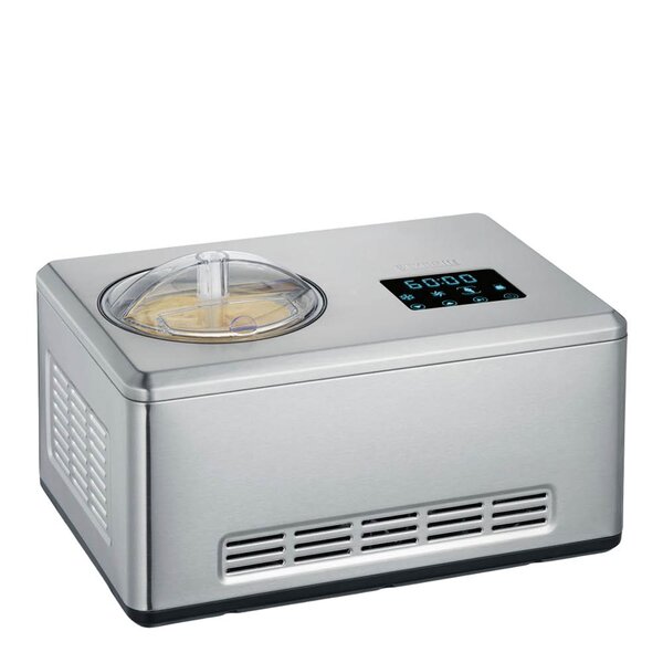 Severin Iskremmaskin EZ7406 med yoghurtfunksjon og iskrembeholder 2 stk x 2L