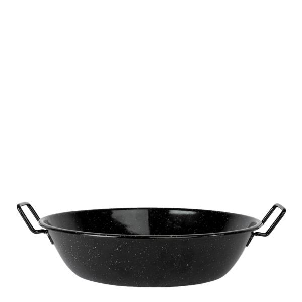 Sagaform Doris emaljert panne medium svart