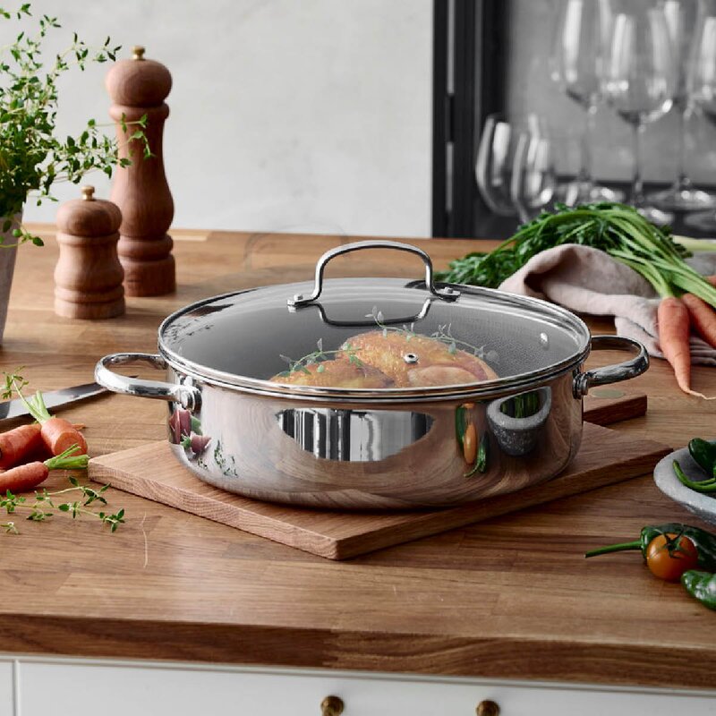 Pillivuyt Gourmet Paillon Hybrid stekepanne 24 cm keramisk