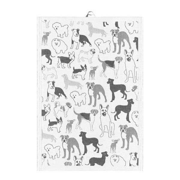 Ekelund Husse håndkle 35x50 cm svart