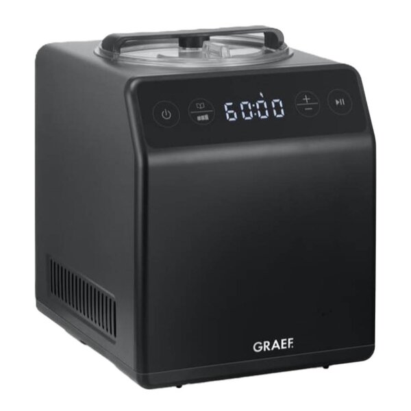Graef Iskremmaskin med kompressor 2L IM706E iron mica