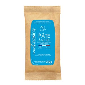 ScrapCooking Fondant 250 g blå