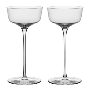 Orrefors Orrefors x Björn Frantzén Nick & Nora glass 14 cl 2 stk