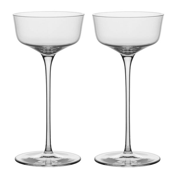 Orrefors - Orrefors x Björn Frantzén Nick & Nora glass 14 cl 2 stk