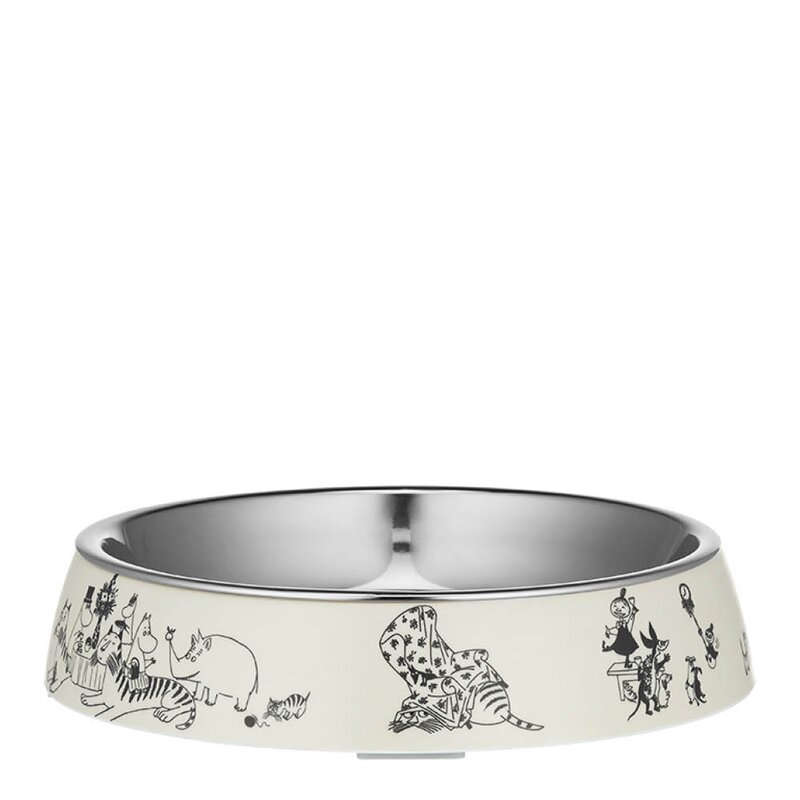 Muurla Mummi Pets katteskål 16 cm 80 år lys gul