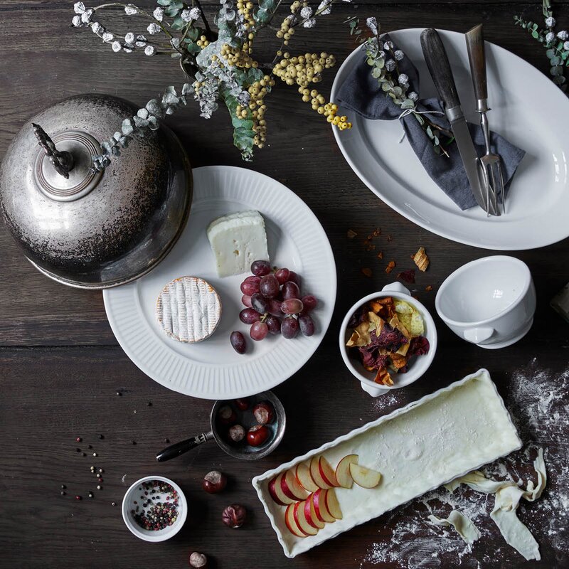 Pillivuyt Ramekin nr.2 lav 7,6 cm 10 cl hvit