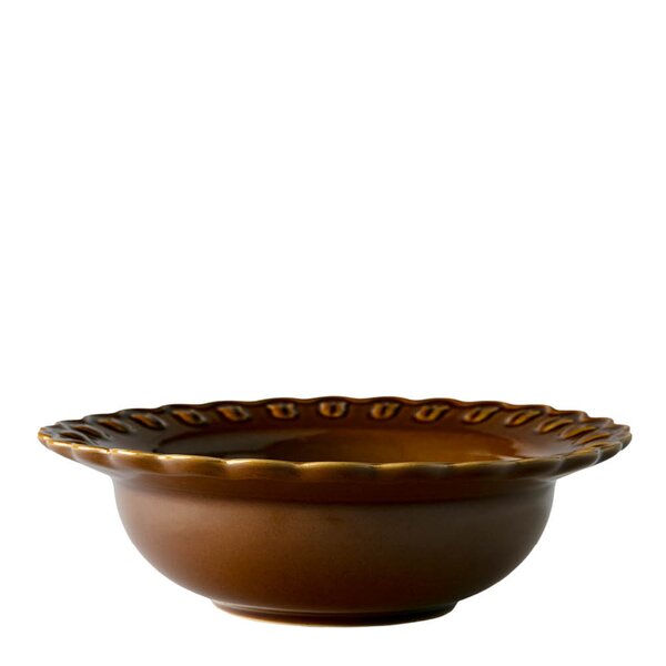 PotteryJo Tulipa serveringsbolle 30 cm umbra 