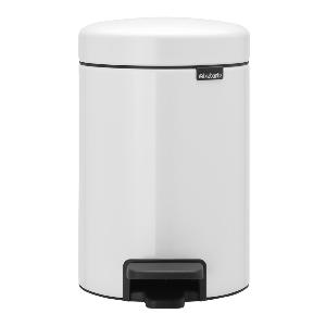 Brabantia NewIcon pedalbøtte 3L hvit