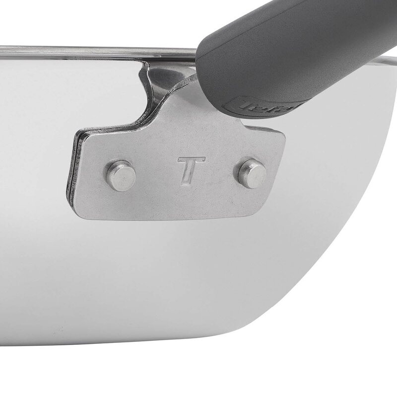 Tefal Emotion Plus Power SS Mesh wokpanne med lokk 28 cm