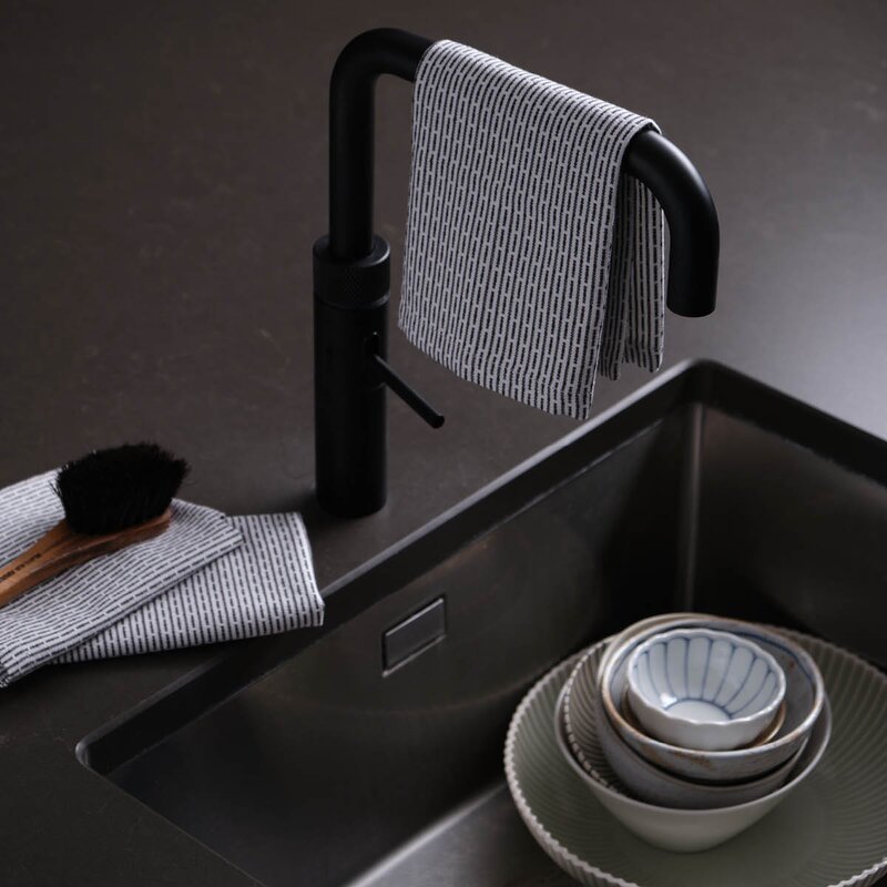 The Organic Company Kjøkkenklut 30x35 cm 3 stk morning grey